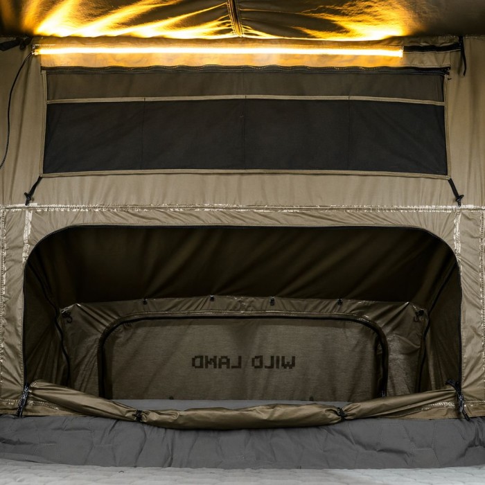 Tenda de tejadilho Brétema Family V2 130 Universal para automóvel, SUV e camper