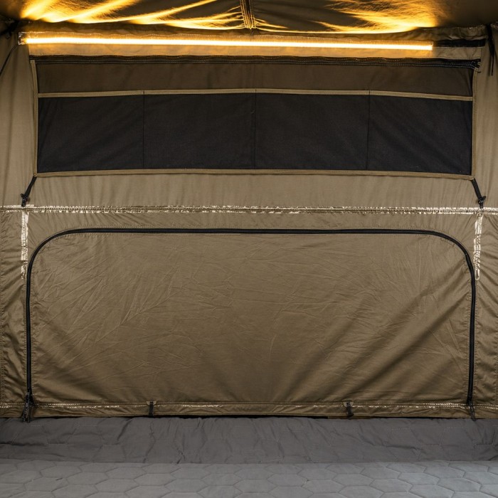 Tienda de techo Brétema Family V2 130 Universal para coche, SUV y camper