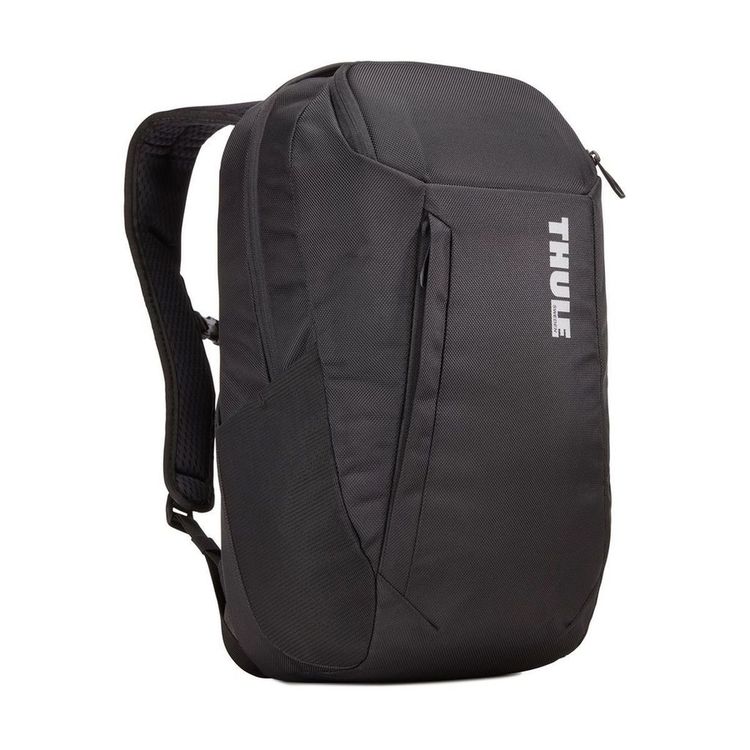 A modern, professional backpack with electronics protection and versatile SafeZone compartment for valuables.